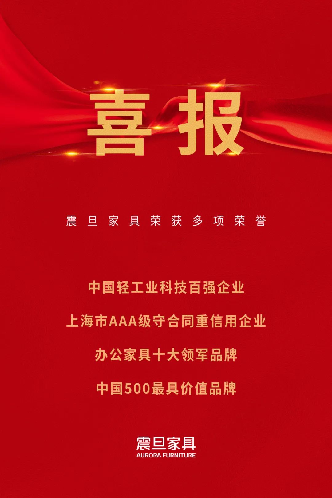 喜訊！震旦家具榮獲多項榮譽！(圖1)